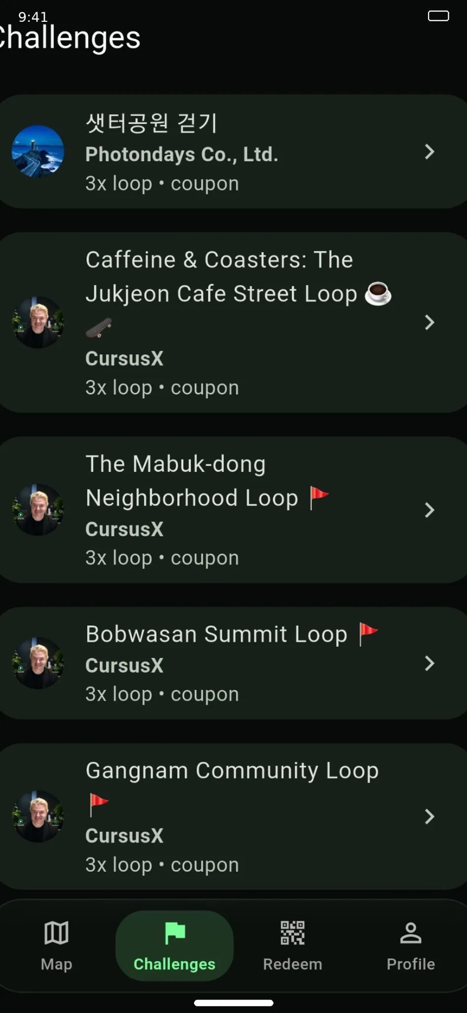 List of local challenges